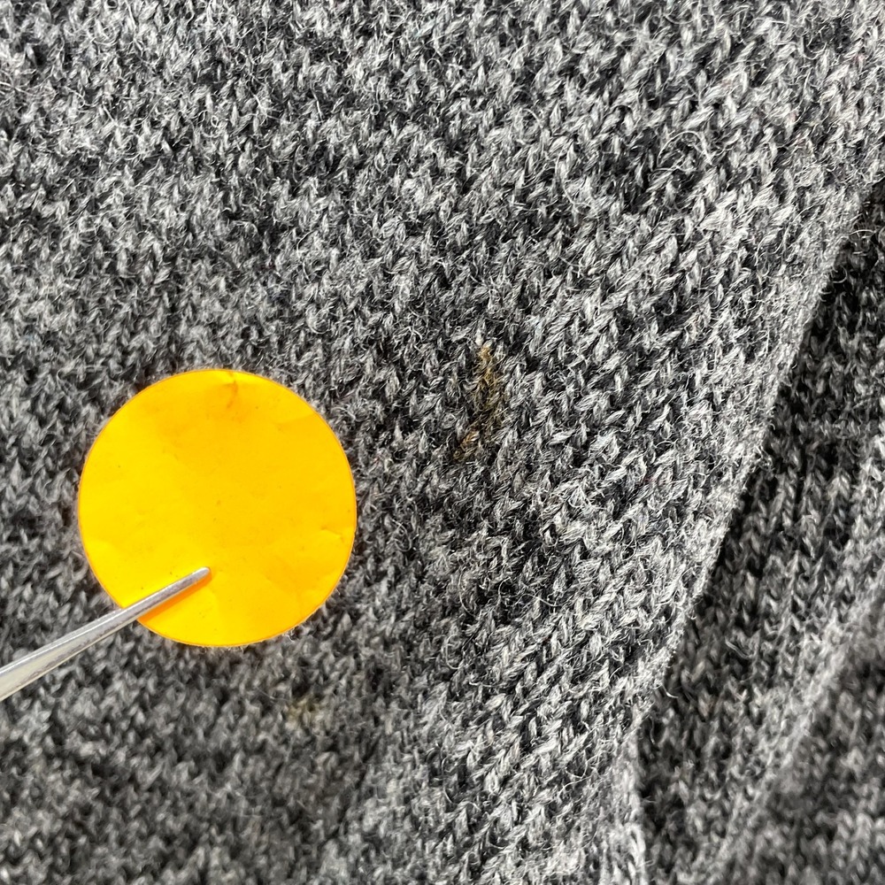 Vintage Eddie Bauer Sweater Men Large Gray Wool Blend Pullover Mock Neck Outdoor - Picture 5 of 9